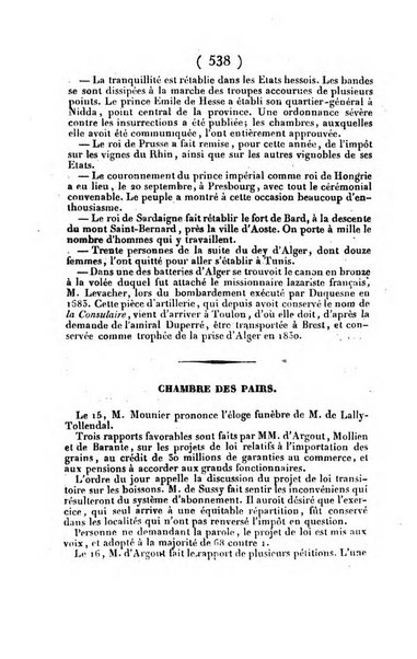 L'ami de la religion journal et revue ecclesiastique, politique et litteraire