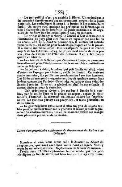 L'ami de la religion journal et revue ecclesiastique, politique et litteraire