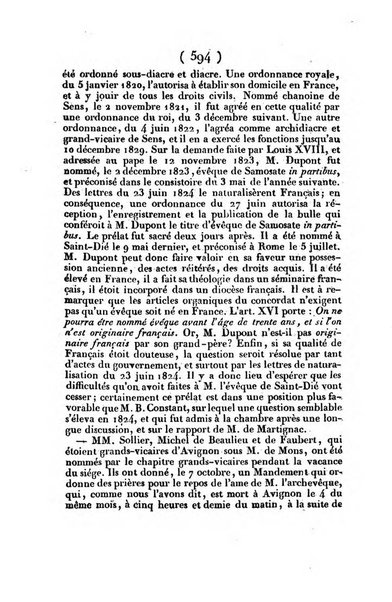 L'ami de la religion journal et revue ecclesiastique, politique et litteraire