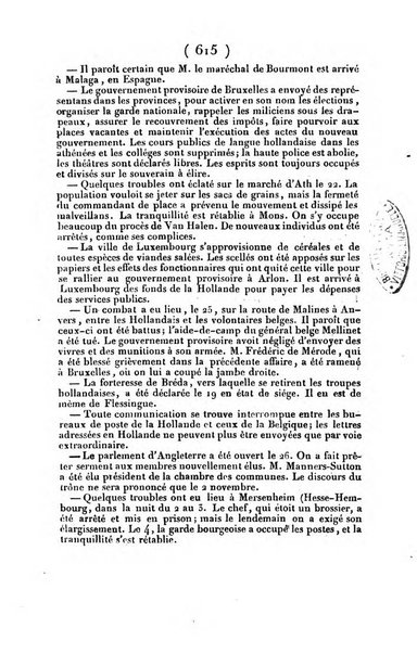 L'ami de la religion journal et revue ecclesiastique, politique et litteraire