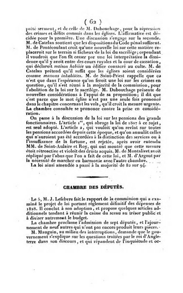 L'ami de la religion journal et revue ecclesiastique, politique et litteraire