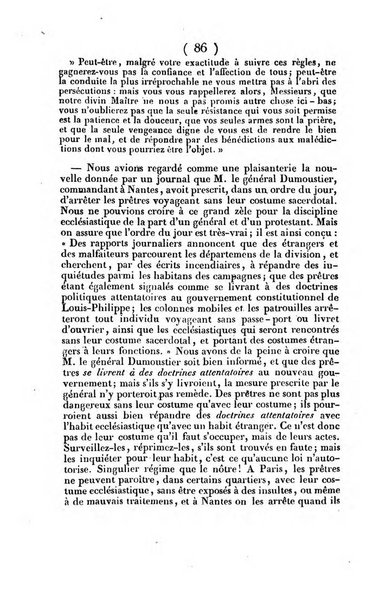 L'ami de la religion journal et revue ecclesiastique, politique et litteraire