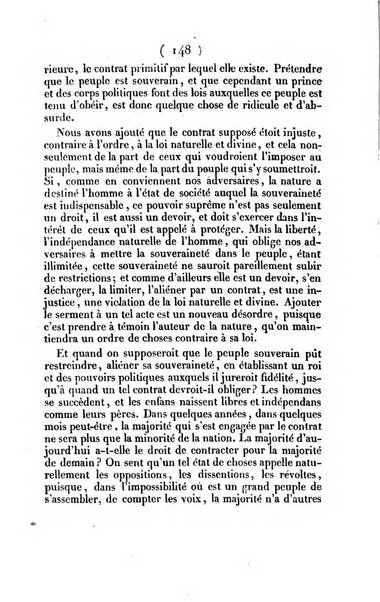 L'ami de la religion journal et revue ecclesiastique, politique et litteraire