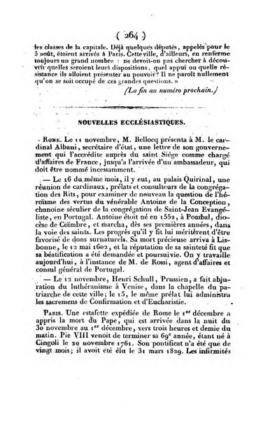 L'ami de la religion journal et revue ecclesiastique, politique et litteraire