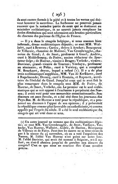 L'ami de la religion journal et revue ecclesiastique, politique et litteraire