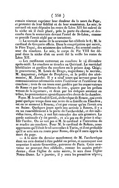 L'ami de la religion journal et revue ecclesiastique, politique et litteraire