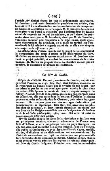 L'ami de la religion journal et revue ecclesiastique, politique et litteraire