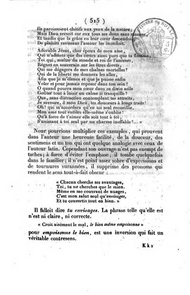 L'ami de la religion journal et revue ecclesiastique, politique et litteraire