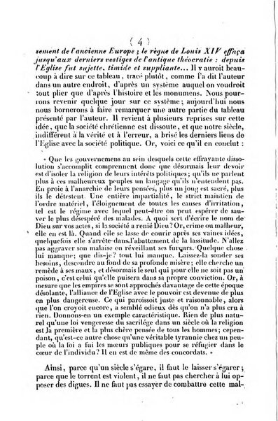 L'ami de la religion journal et revue ecclesiastique, politique et litteraire