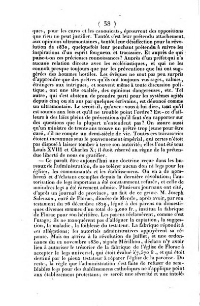 L'ami de la religion journal et revue ecclesiastique, politique et litteraire