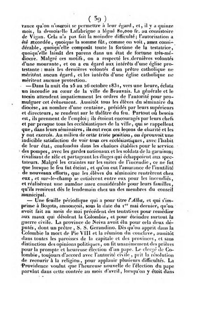 L'ami de la religion journal et revue ecclesiastique, politique et litteraire