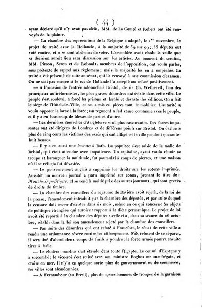 L'ami de la religion journal et revue ecclesiastique, politique et litteraire