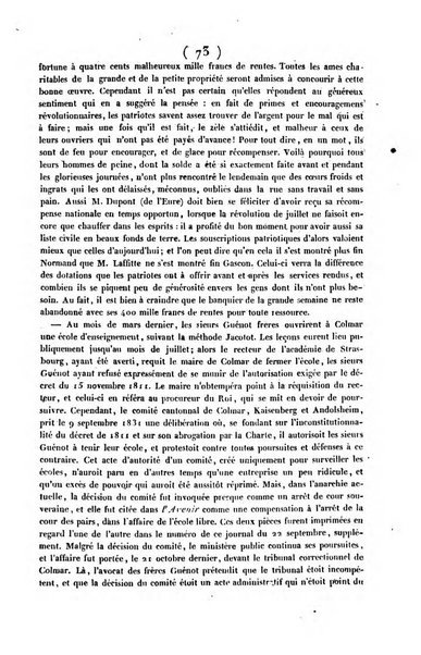 L'ami de la religion journal et revue ecclesiastique, politique et litteraire