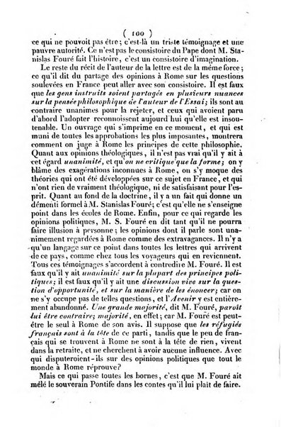 L'ami de la religion journal et revue ecclesiastique, politique et litteraire