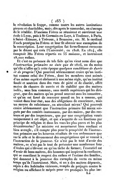 L'ami de la religion journal et revue ecclesiastique, politique et litteraire