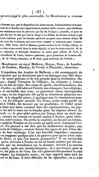 L'ami de la religion journal et revue ecclesiastique, politique et litteraire