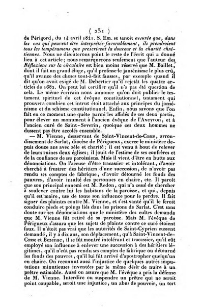 L'ami de la religion journal et revue ecclesiastique, politique et litteraire