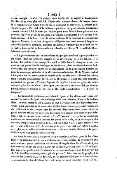 L'ami de la religion journal et revue ecclesiastique, politique et litteraire