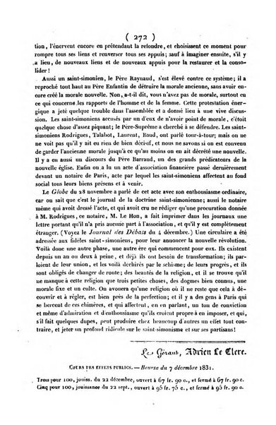 L'ami de la religion journal et revue ecclesiastique, politique et litteraire