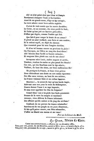 L'ami de la religion journal et revue ecclesiastique, politique et litteraire