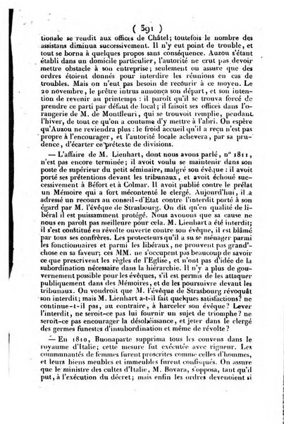 L'ami de la religion journal et revue ecclesiastique, politique et litteraire