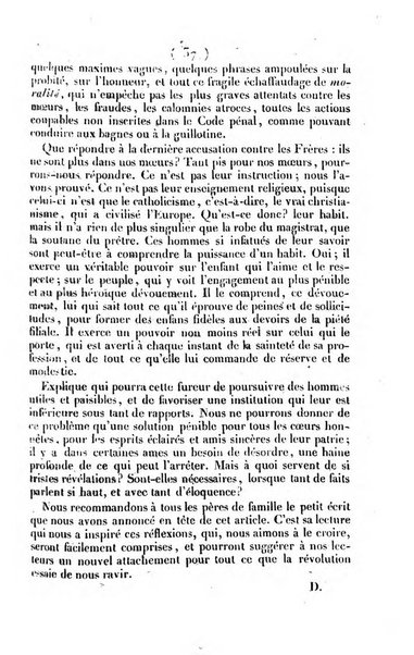 L'ami de la religion journal et revue ecclesiastique, politique et litteraire