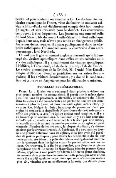 L'ami de la religion journal et revue ecclesiastique, politique et litteraire