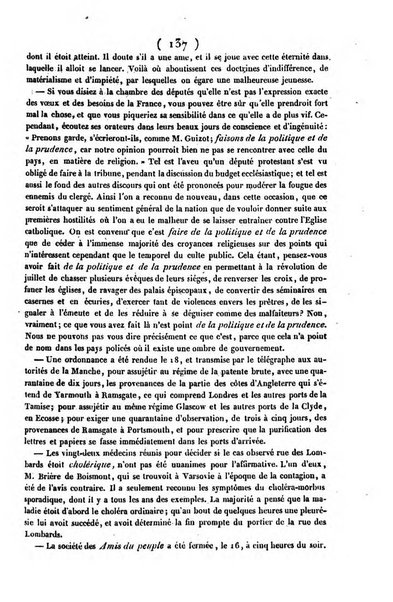 L'ami de la religion journal et revue ecclesiastique, politique et litteraire