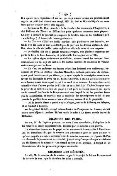 L'ami de la religion journal et revue ecclesiastique, politique et litteraire