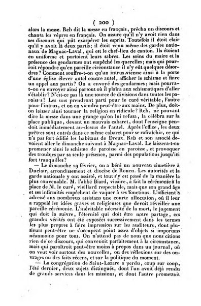 L'ami de la religion journal et revue ecclesiastique, politique et litteraire