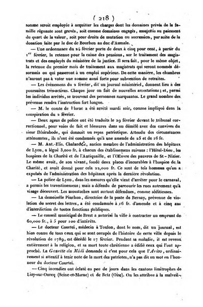 L'ami de la religion journal et revue ecclesiastique, politique et litteraire