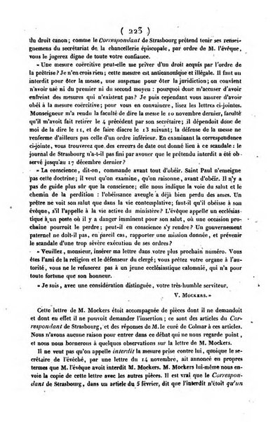 L'ami de la religion journal et revue ecclesiastique, politique et litteraire