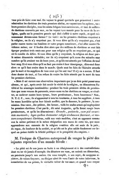 L'ami de la religion journal et revue ecclesiastique, politique et litteraire