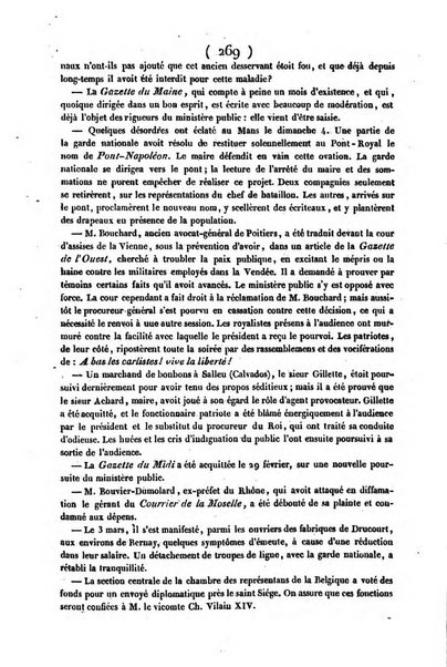 L'ami de la religion journal et revue ecclesiastique, politique et litteraire