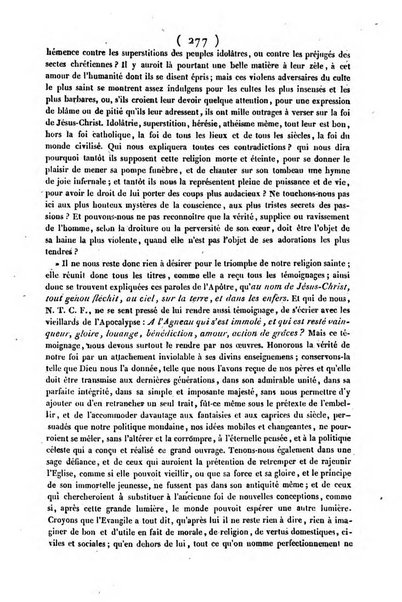 L'ami de la religion journal et revue ecclesiastique, politique et litteraire