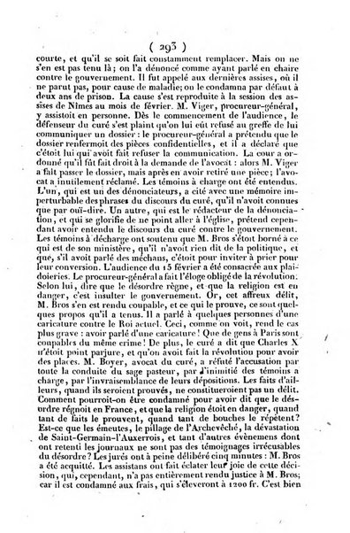 L'ami de la religion journal et revue ecclesiastique, politique et litteraire