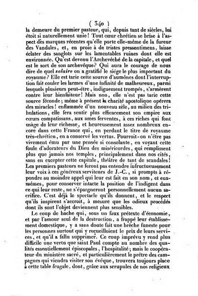 L'ami de la religion journal et revue ecclesiastique, politique et litteraire