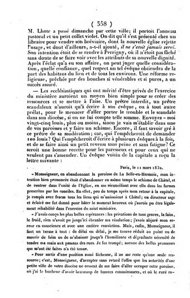 L'ami de la religion journal et revue ecclesiastique, politique et litteraire