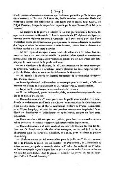 L'ami de la religion journal et revue ecclesiastique, politique et litteraire