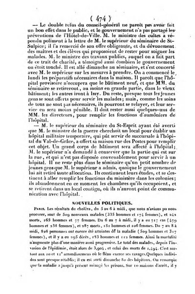 L'ami de la religion journal et revue ecclesiastique, politique et litteraire