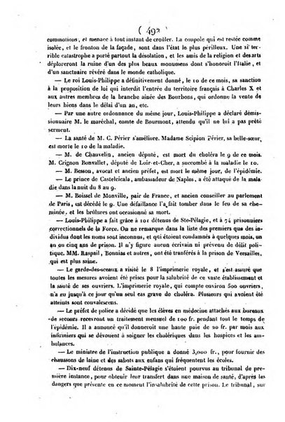 L'ami de la religion journal et revue ecclesiastique, politique et litteraire