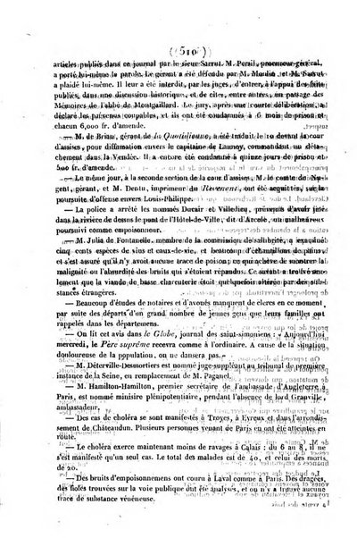 L'ami de la religion journal et revue ecclesiastique, politique et litteraire