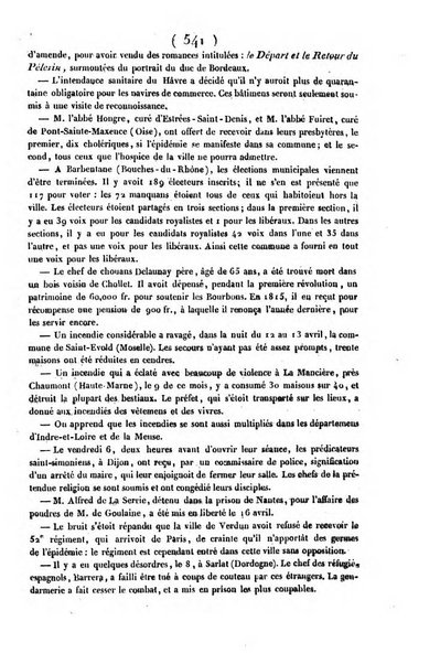 L'ami de la religion journal et revue ecclesiastique, politique et litteraire