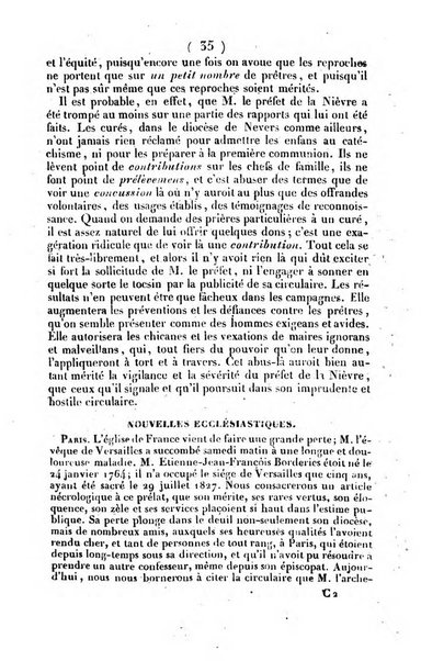 L'ami de la religion journal et revue ecclesiastique, politique et litteraire