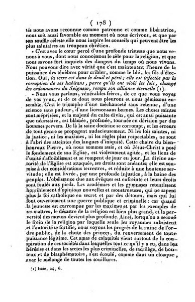 L'ami de la religion journal et revue ecclesiastique, politique et litteraire