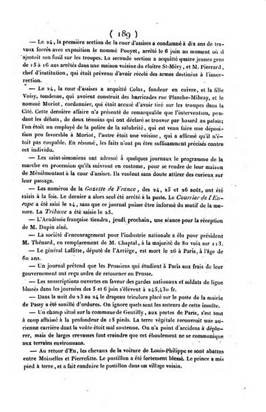 L'ami de la religion journal et revue ecclesiastique, politique et litteraire