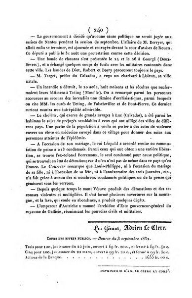 L'ami de la religion journal et revue ecclesiastique, politique et litteraire