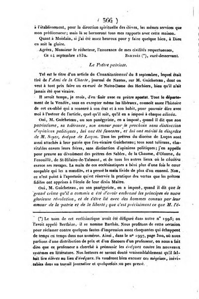 L'ami de la religion journal et revue ecclesiastique, politique et litteraire