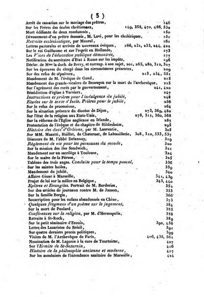 L'ami de la religion journal et revue ecclesiastique, politique et litteraire