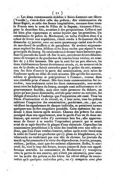 L'ami de la religion journal et revue ecclesiastique, politique et litteraire